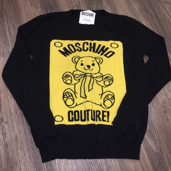 moschino couture teddy bear